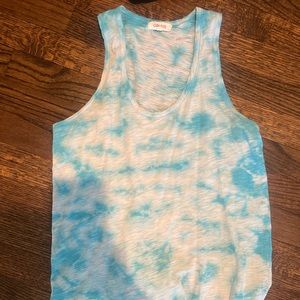 Goldie tie dye tank